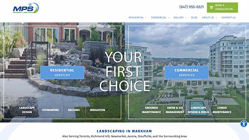 Aboutmps website screenshot
