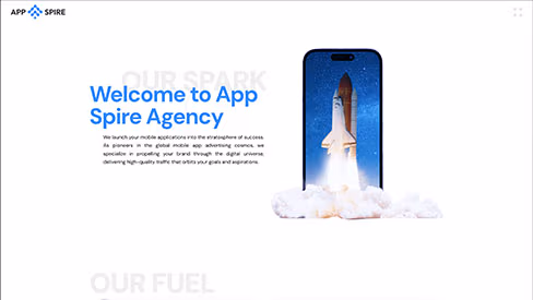 appspire website screenshot