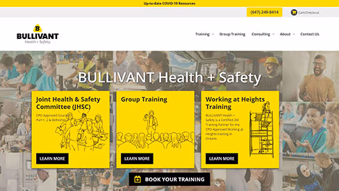 Bullivant website screenshot