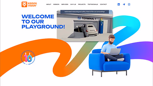 Kidosvision website screenshot