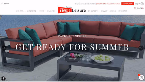 Oakville home website screenshot